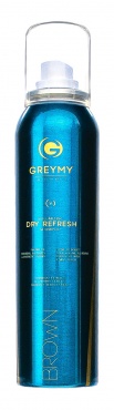 Greymy Volumizing Dry Refresh Shampoo - Brown  Сухой Шампунь для волос (Браун), 150 мл 