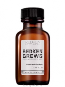 Redken Brews Beard and Skin Oil Масло для бороды и кожи лица 30 мл в магазине BEAUTY-BAZAR.RU 