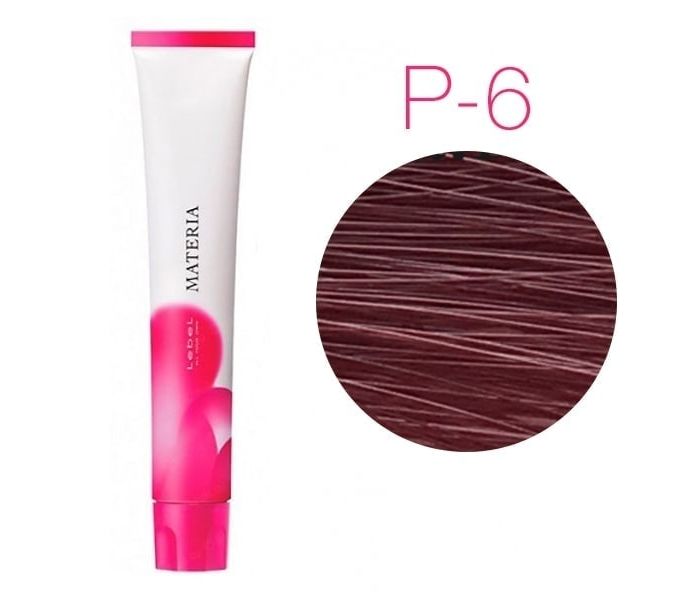 Lebel Краска для волос materia/ P6 тёмный блондин розовый 80 г. 8651лп 