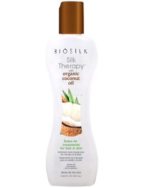 BSTOCH05 Несмываемое средство BIOSILK Silk Therapy с органическим кокосовым маслом для волос и кожи, 15 мл 