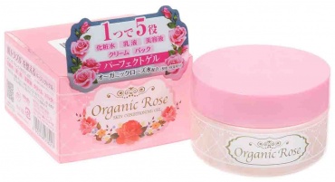 Meishoku Гель-кондиционер для кожи лица увлажняющий - Organic rose skin conditioning gel, 90г в магазине BEAUTY-BAZAR.RU 