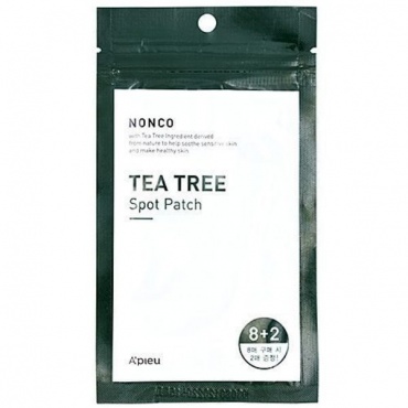 A'Pieu Лечебные патчи от акне с чайным деревом - Nonсo tea tree spot patch, 12*10мл в магазине BEAUTY-BAZAR.RU 