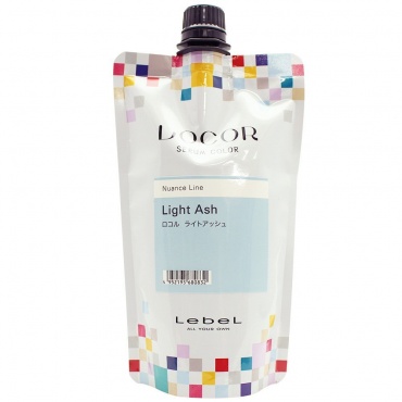 LEBEL LOCOR Serum Color - Краситель-уход оттеночный LOCOR Light Ash 300гр 