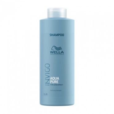 Wella Invigo Balance Aqua Pure очищающий щампунь, 1000 мл 