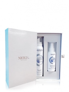  NIOXIN ПОДАРОЧНЫЙ НАБОР Маска для глубокого восстановления волос с технологией DensiProtect + Термозащитный спрей) 150 мл + 150 мл 