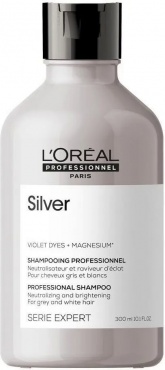 L'Oreal Professional Silver - Шампунь для нейтрализации желтизны 300 мл РЕНОВАЦИЯ  E3555700 