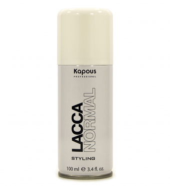 Kapous Лак аэрозольный для волос нормальной фиксации 100мл 