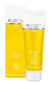 JANSSEN Sun Shield SPF 50 / Эмульсия для лица и тела с максимальной защитой SPF 50, 75 мл в магазине BEAUTY-BAZAR.RU 