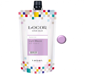 LEBEL LOCOR Serum Color - Краситель-уход оттеночный LOCOR Light Mauve 300гр 