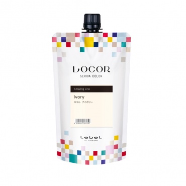 LEBEL LOCOR Serum Color - Краситель-уход оттеночный LOCOR Ivory 300гр 