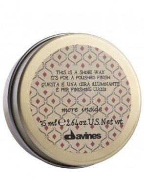 Davines More Inside Shine Wax - Воск блеск для глянцевого финиша, 75 мл 