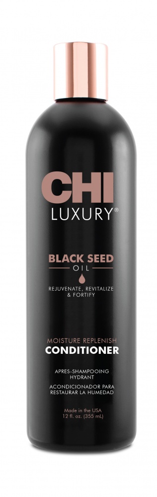 CHILC12 Кондиционер для волос CHI Luxury с маслом семян черного тмина Увлажняющий, 355 мл 