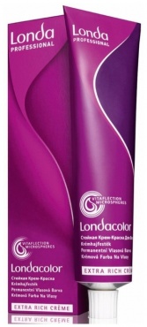 LONDACOLOR Стойкая крем-краска для волос 60 мл, базовая серия, темный блонд натуральный 6/ 