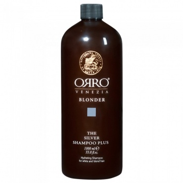 ORRO, Серебряный шампунь BLONDER плюс для светлых волос, 1000ml 