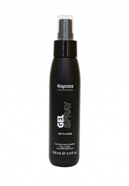 Kapous Гель-спрей для волос сильной фиксации 