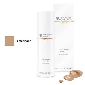 JANSSEN Long Lasting Make-Up "Americano" / Стойкий тональный крем с SPF 12 (американо), 30 мл в магазине BEAUTY-BAZAR.RU 