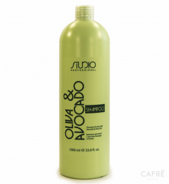 Kapous Шампунь увлажняющий для волос с маслами авокадо и оливы линии   1 л 