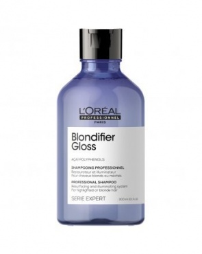 L'Oreal Professional Blondifier Gloss - Шампунь для сияния осветленных и мелированных волос 300 мл РЕНОВАЦИЯ  E3554700 