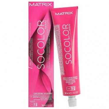 Matrix краска для волос Socolor.beauty 4AA шатен глубокий пепельный 90 мл 