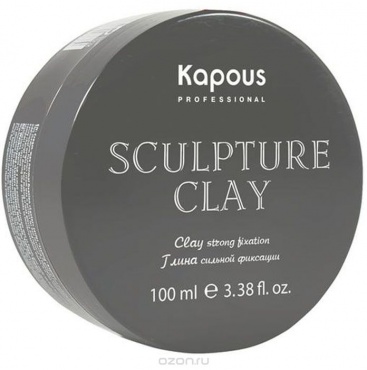 Kapous Глина для укладки волос нормальной фиксации «Sculpture Clay» 100мл 