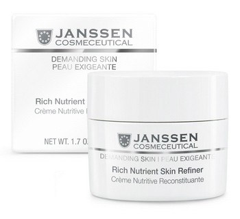 JANSSEN. DS. 010 Rich Nutrient Skin Refiner Обогащенный дневной питательный крем SPF4, 50 мл 010 в магазине BEAUTY-BAZAR.RU 