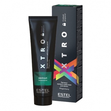 ESTEL EX/NH Пигмент прямого действия для волос XTRO BLACK Хвойный, 100 мл 