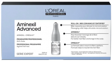 L'Oreal Professional Scalp Aminexil Advanced - Сыворотка против выпадения волос 10*6 мл РЕНОВАЦИЯ  E3554300 