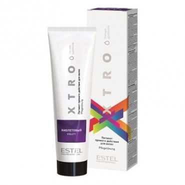 ESTEL EX/NV Пигмент прямого действия для волос XTRO WHITE Фиолетовый, 100 мл 