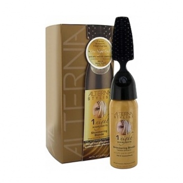 Alterna Stylist One Night Highlights Temporary Color Mousse "Shimmering Blond" / Мусс-цвет-текстура "Мерцающий блонд" 90 мл A47000 