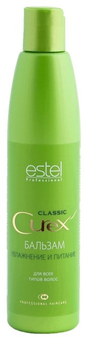 Estel Curex Classic - Бальзам "Основной уход" для всех типов волос, 250 мл 