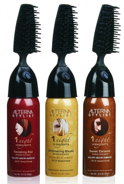 Alterna One Night Highlights: Коллекция оттеночных мусов для волос 2 шт.+1 шт. в подарок 90+90+90 мл A57000 