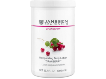 JANSSEN Revigoratng Body Lotion "Cranberry" / Восстанавливающий лосьон «Клюква», 200 мл 