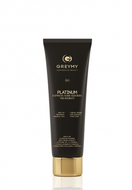 Greymy Platinum Express Hair Keratin Treatment  Платинум Экспресс кератиновый крем для разглаживания, 100 мл 