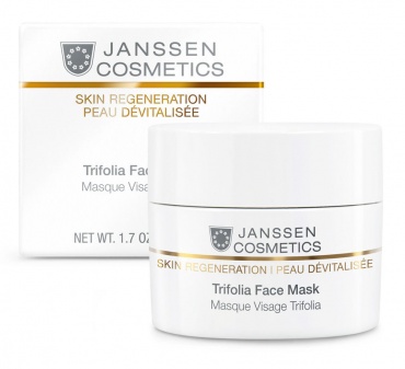 JANSSEN. ReS. 141 Trifolia Face Mask Насыщенная anti-age маска с фитоэстрогенами и гиалуроновой кислотой, 50 мл 141 в магазине BEAUTY-BAZAR.RU 