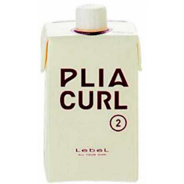 LEBEL - PLIA CURL 2 Лосьон д/химич. завивки волос сред. жесткости, 400мл 1929лп 
