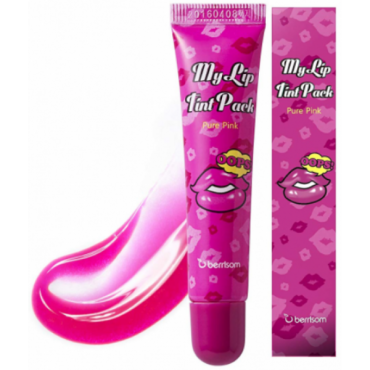 Berrisom Тинт-тату для губ - Oops my lip tint pack bubble pink, 15г в магазине BEAUTY-BAZAR.RU 