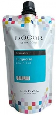 LEBEL LOCOR Serum Color - Краситель-уход оттеночный LOCOR Turquoise 300гр 