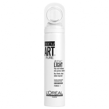 L'oreal Professionnel Tecni Art Ring Light Pure Shine Spray Спрей для придания блеска волосам 150 мл 
