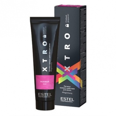 ESTEL EX/NP Пигмент прямого действия для волос XTRO BLACK Розовый, 100 мл 