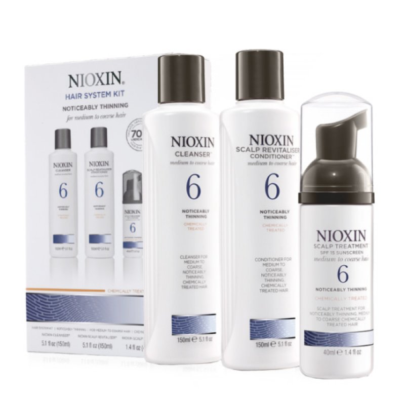 NIOXIN Hair System Kit 06 Набор Система 6 (шамп. 150мл + конд. 150мл + маска 40мл) 81423412/9442 