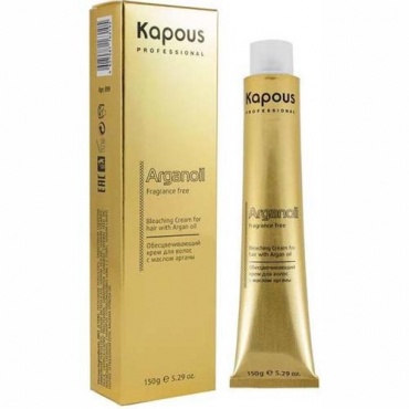 Kapous Обесцвечивающий крем с маслом арганы серии "Arganoil" 150мл 