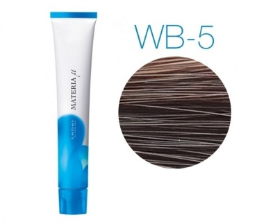 Leb Краска для волос MATERIA µ WB5 светлый шатен тёплый 80мл 8880лп 