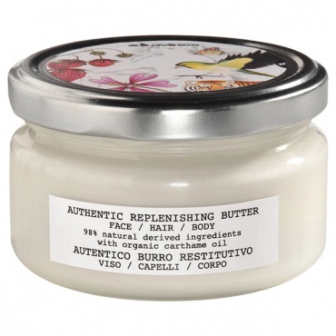 Davines Authentic Replenishing Butter Face/Hair/Body Восстанавливающее масло для лица, волос и тела  74013 200 мл 