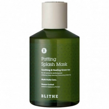 Blithe Сплэш-маска для восстановления - Soothing&healing green tea splash mask, 150мл в магазине BEAUTY-BAZAR.RU 