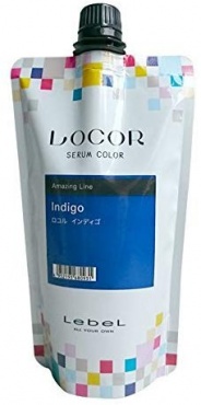 LEBEL LOCOR Serum Color - Краситель-уход оттеночный LOCOR Indigo 300гр 