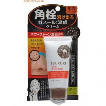 BCL Очищающий поры крем с термоэффектом - Tsururi pore cleansing cream, 55г в магазине BEAUTY-BAZAR.RU 