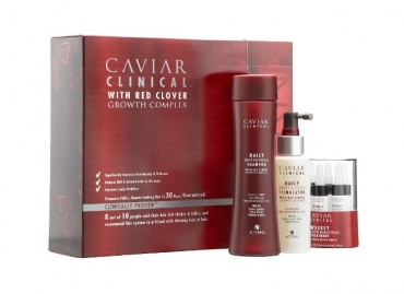 Alterna Caviar Clinical In-Salon Treatment Collection (Шампунь-детокс + Спрей-активатор для роста волос + Уход-активатор для роста волос) 6+1 бонусом 100+6*6,7 A56419 