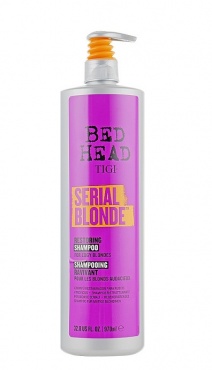 TIGI Bed Head Serial Blonde Shampoo - Восстанавливающий шампунь для блондинок 970 мл 