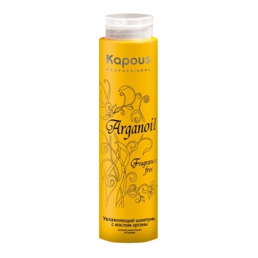 Kapous Увлажняющий шампунь для волос с маслом арганы «Arganoil» 300мл 