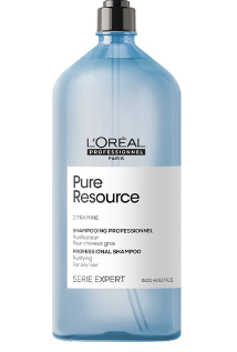 L'Oreal Professional Scalp Pure Resource - Глубоко очищающий шампунь для жирной кожи головы 1500 мл (без дозатора) РЕНОВАЦИЯ  E3566900 